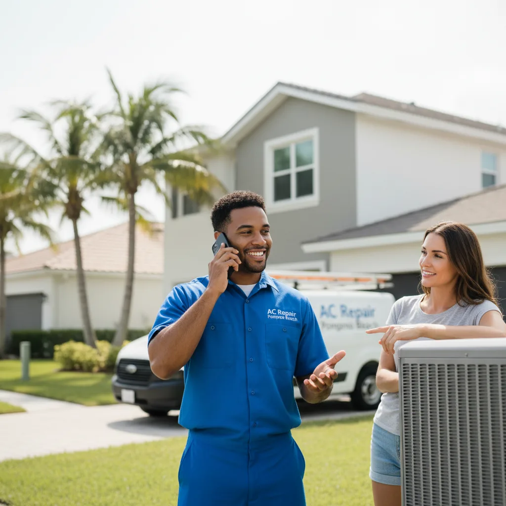 AC Repair Pompano Beach customer support in University Park